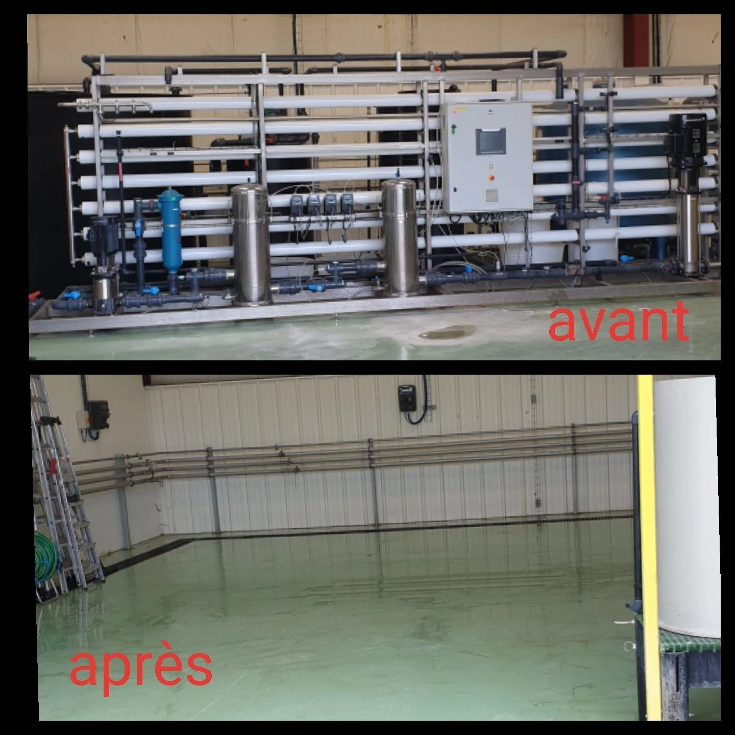 Démontage d'équipements industriels