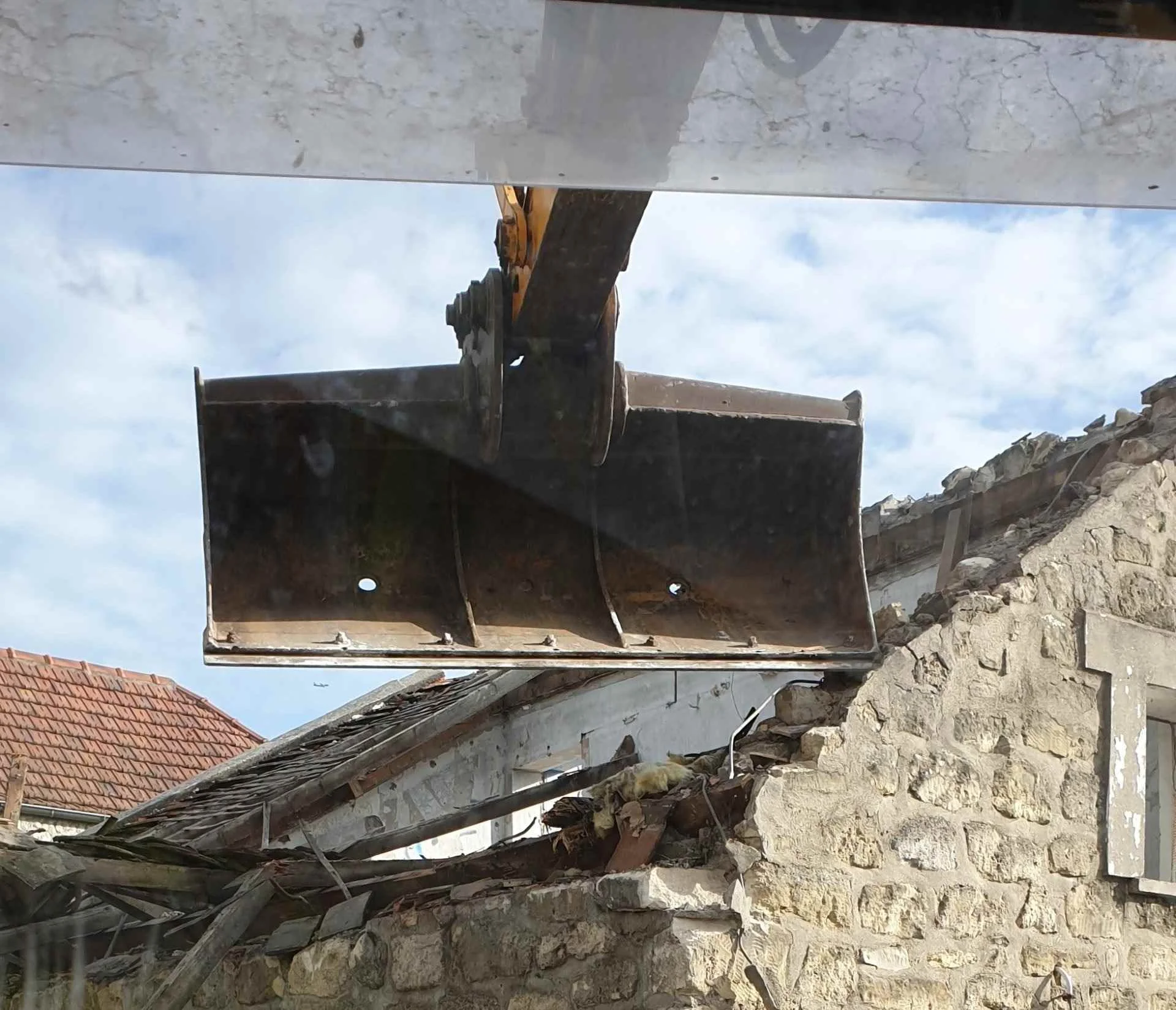 Chantier de démolition